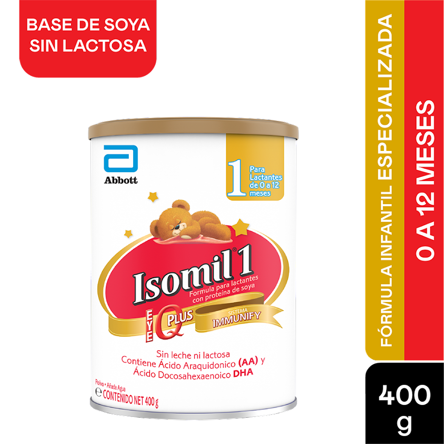 Fórmula Infantil ISOMIL 1 Eye Q Plus Immunify Etapa 1 0-12 Meses 400g