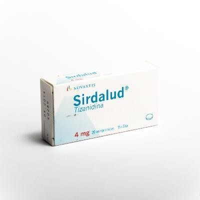 Sirdalud 4Mg Comprimidos Caja x20Com. Novartis Tizanidina