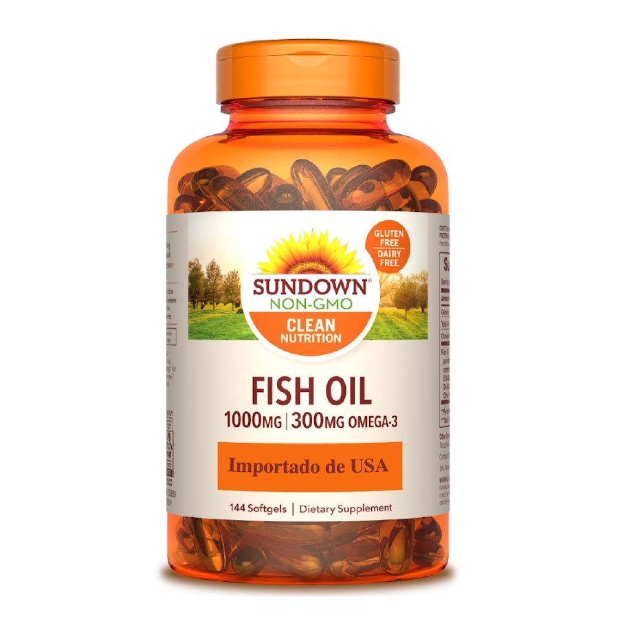 Fish Oil 1000Mg Tab. Fco. x120Tab. Sundown Naturals Aceite de Pescado