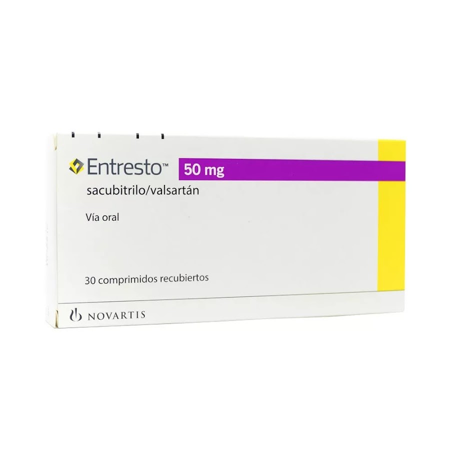 ENTRESTO 50MG CAJA X30COM. NOVARTIS SACUBITRILO VALSARTÁN