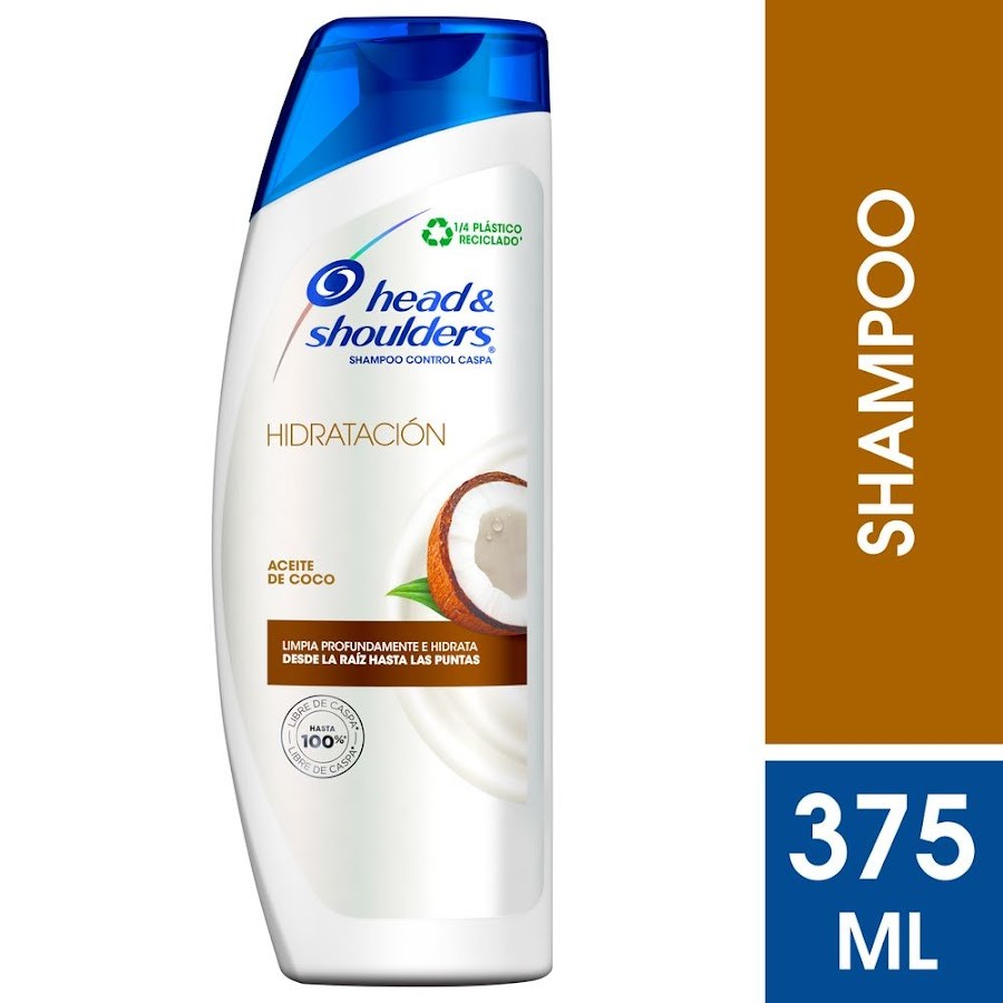 Shampoo Head & Shoulders H&S Hidratacion Coco x 375ml