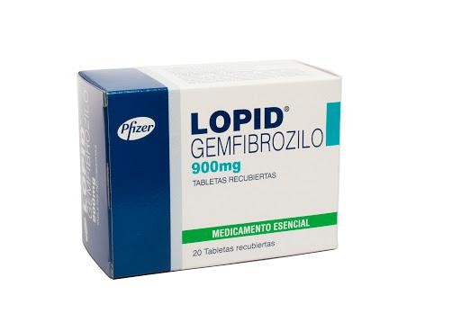 LOPID 900mg Tabletas Caja x20Tab. PFIZER Gemfibrozilo