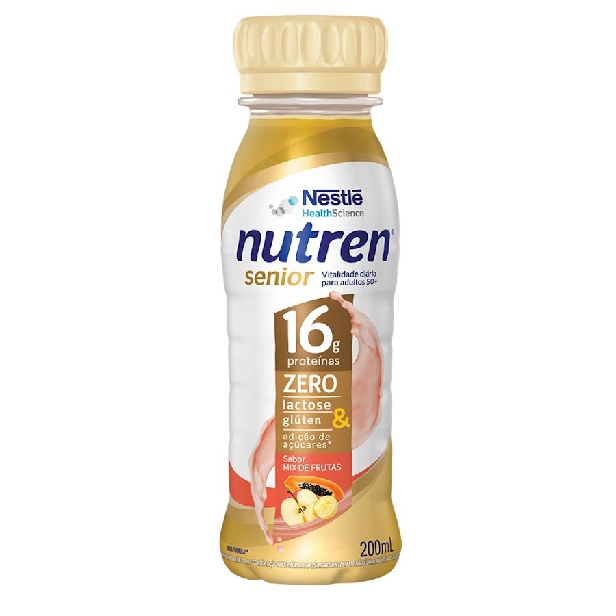 Bebida Nutren Senior Nestle Sabor Mix de Frutas x 200Ml
