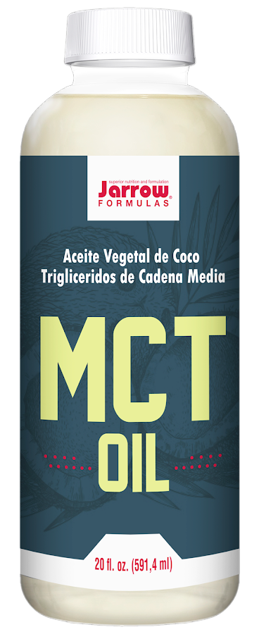 Aceite Vegetal de Coco  MCT Jarrow Formulas x 591,4ml