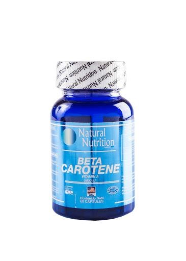 Betacaroteno Natural Nutrition 5.000Ui Cápsulas Frasco X100Cap.