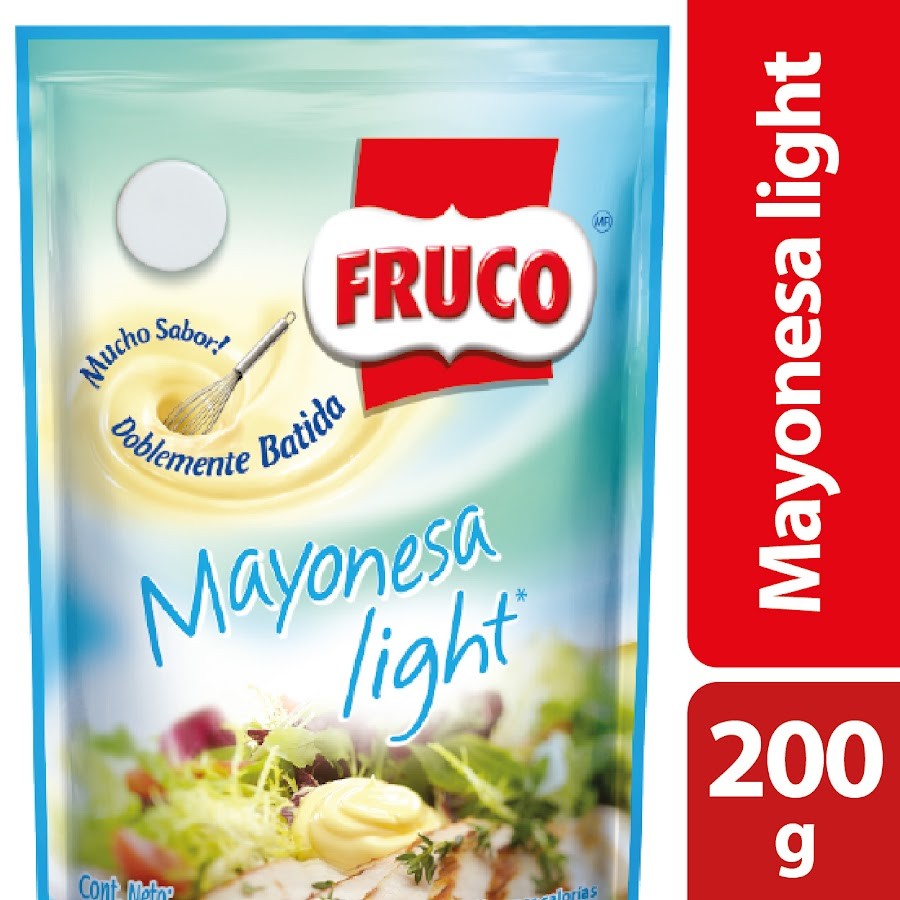 Salsa FRUCO Mayonesa Light x200g