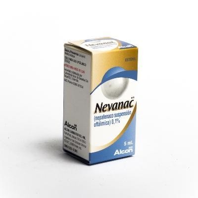 Nevanac 0.1% Solución Oftálmica Frasco X5Ml. Novartis Nepafenaco