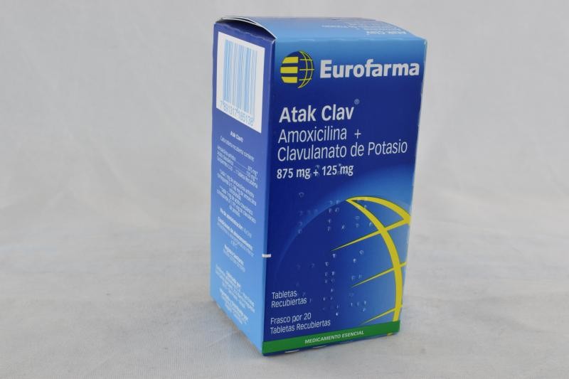 Solo Online Atak Clav Rec 875/125 Mg Frasco x 20 Und
