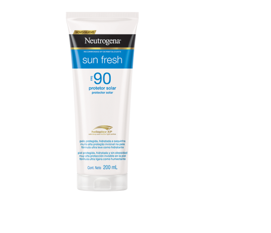 Protector Solar Neutrogena Sun Fresh FPS 90 x 200ml