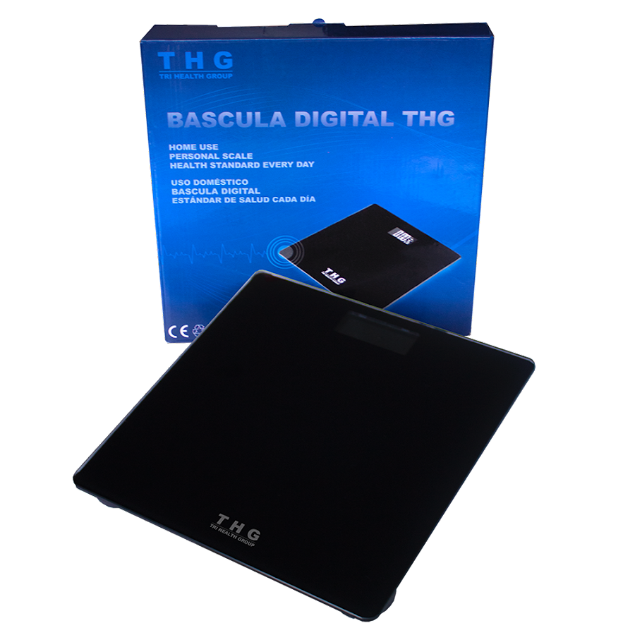 Bascula digital THG Negra Vidrio