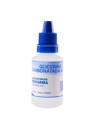 Glicerina Carbonatada Frasco X20Ml. Drofarma Carbonato De Potasio