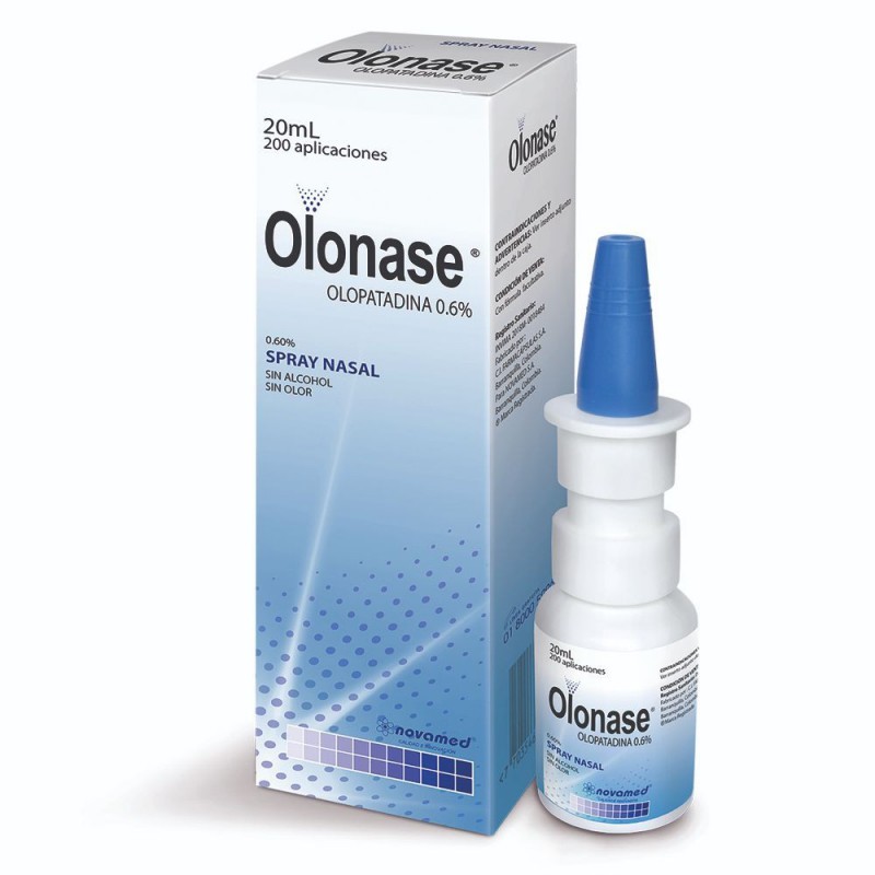 Olonase Olopatadina 0.6% Novamed Spray Nasal x 200ml