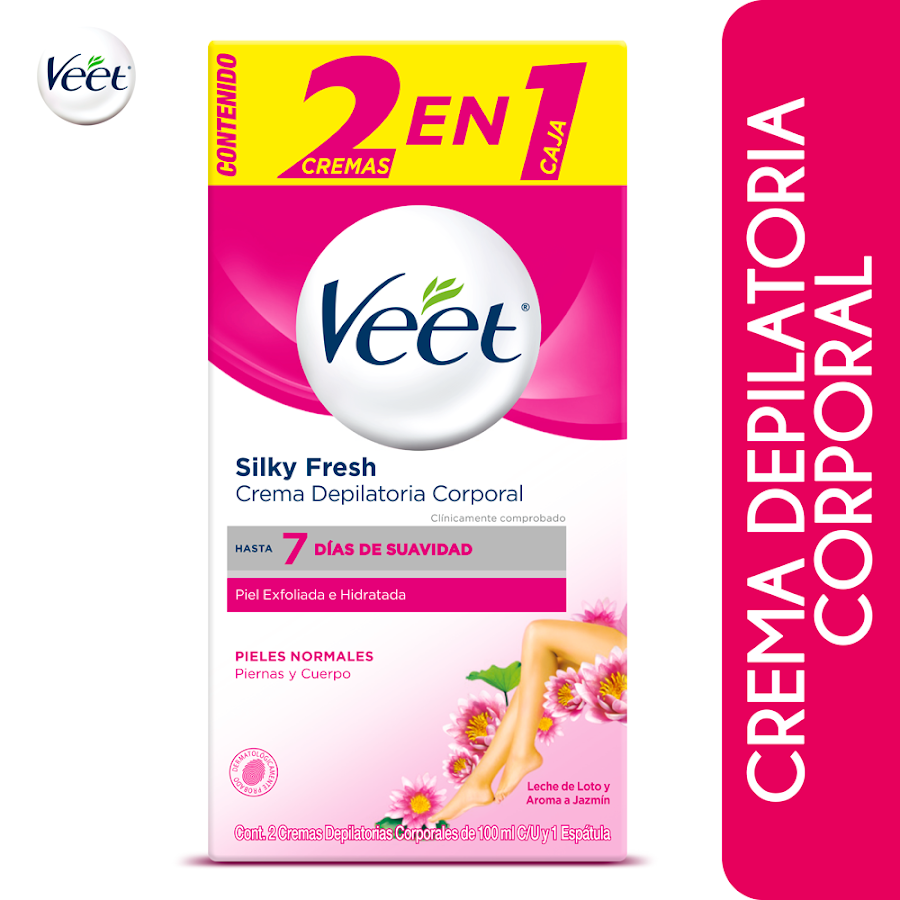 Oferta Crema Depilatoria VEET Corporal x100ml. x2Und.