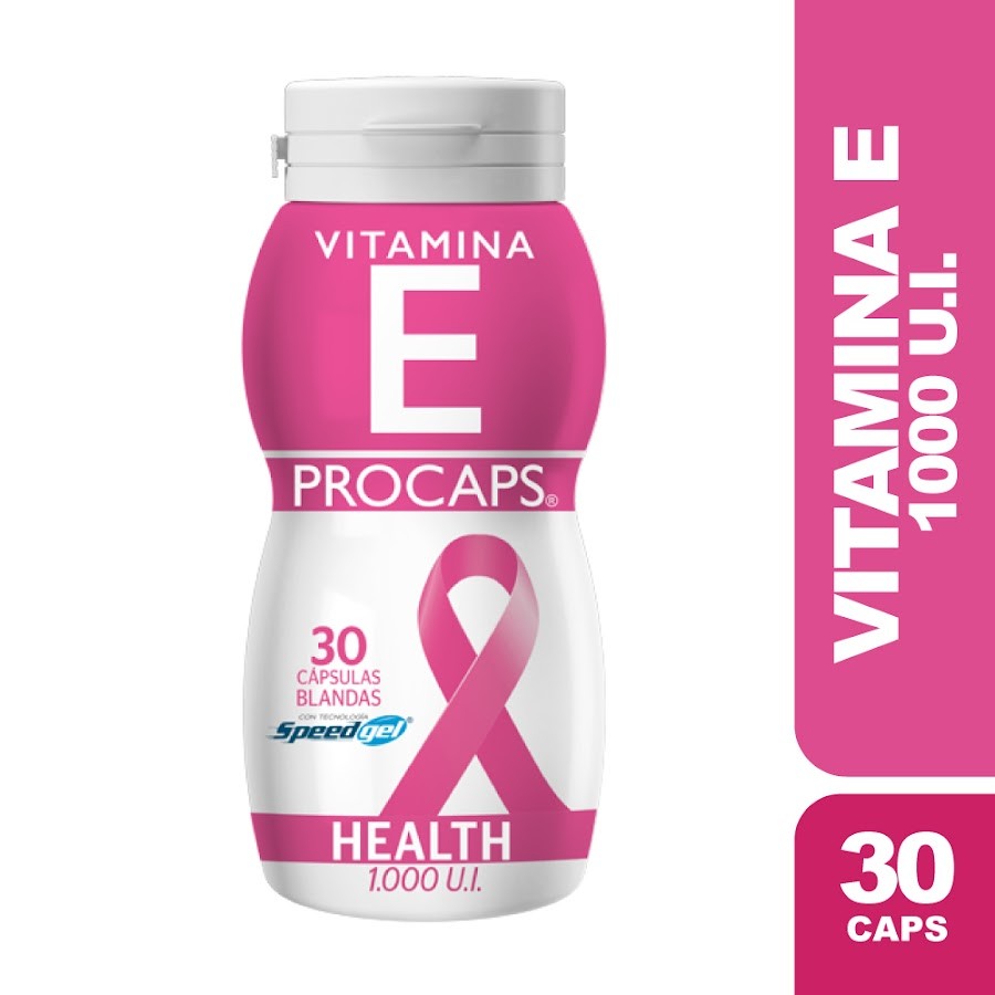Vitamina E 1000 UI Frasco X 30 Capsulas Procaps