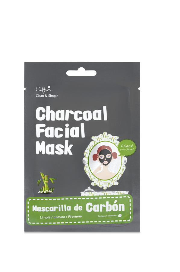 Mascarilla Facial de Carbon Cettua x 1und