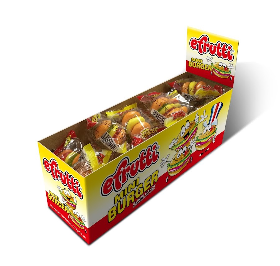 Gomita Mini Burguer Efrutti x 9gr