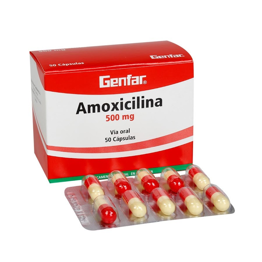 Ampicilina 500Mg Genfar Blister x 10Cap