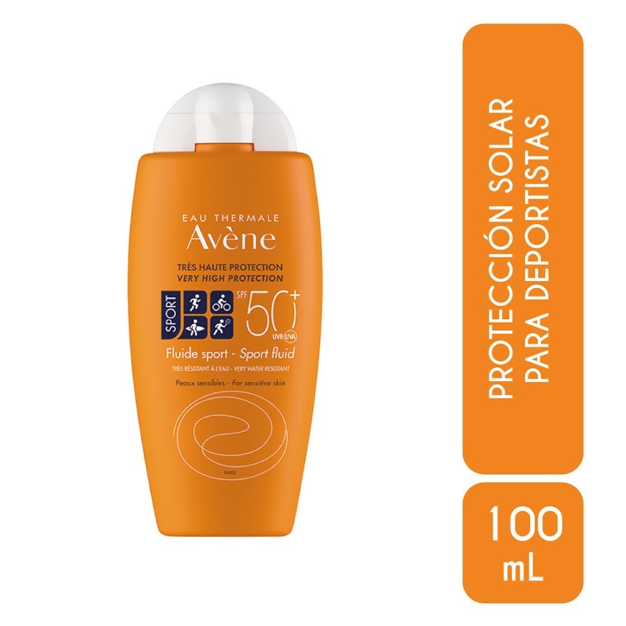 Protector Solar Avene Spf 50+ Fluide Sport x 100Ml