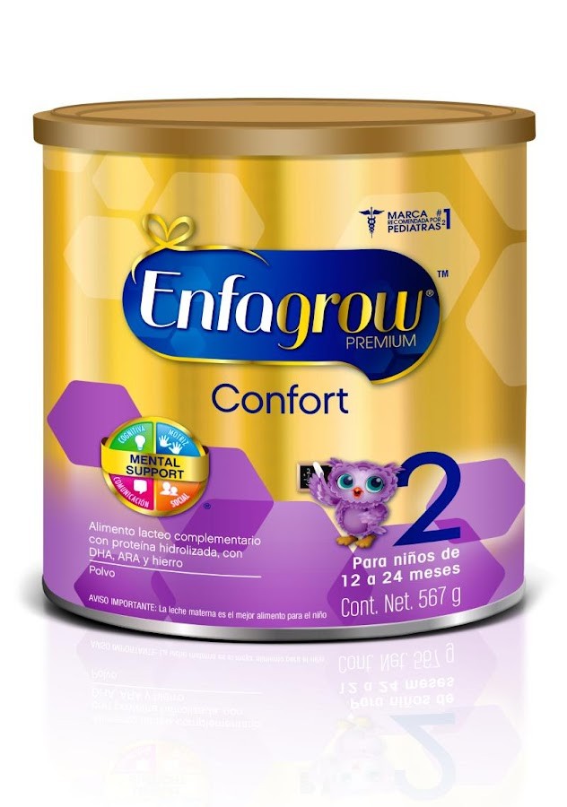 Formula De Crecimiento Enfagrow Confort 2  x 567gr
