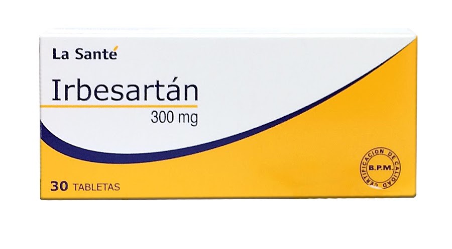 Irbesartan La Sante 300mg x 30 tabletas