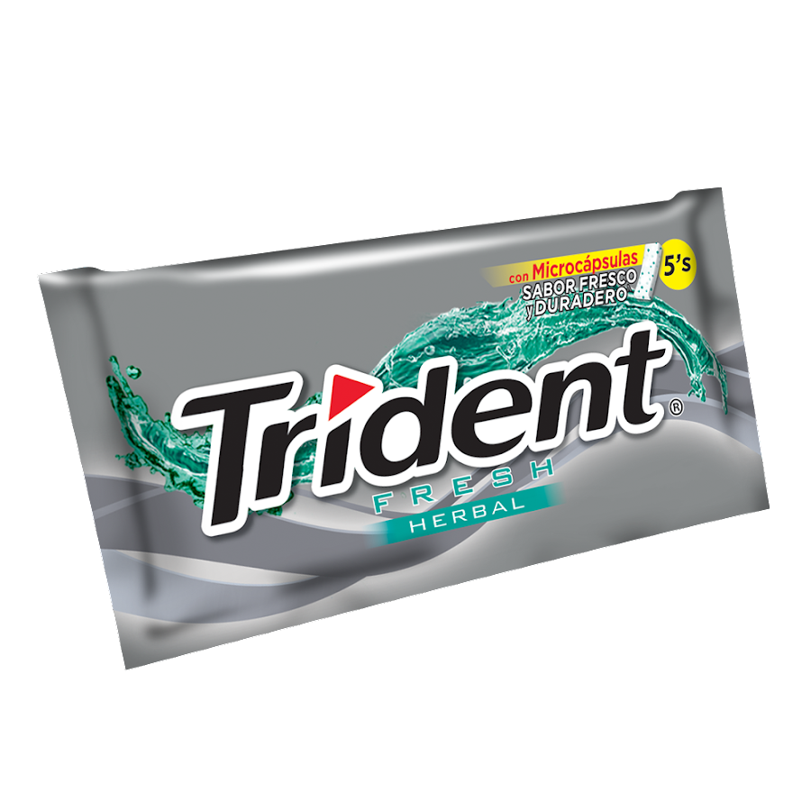 Goma de Mascar Trident Fresh Herbal x 5Und
