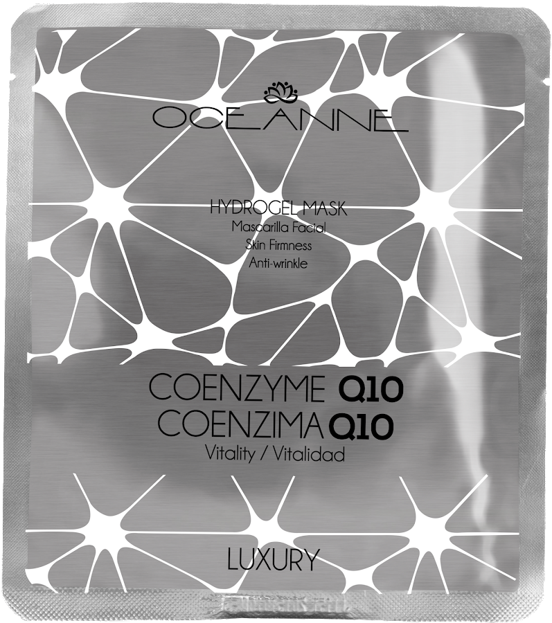 Mascarilla Facial Velo Oceanne Hidrogel Coenzima Q10 x 1Unidad