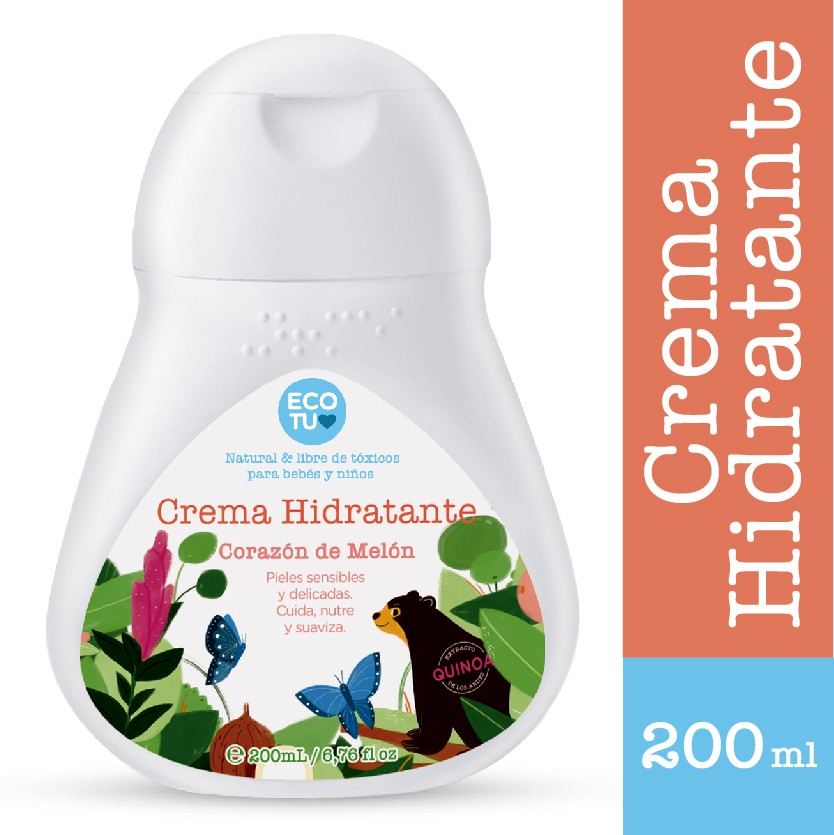 Crema EcoTú Corporal Corazón De Melón x 200 Ml