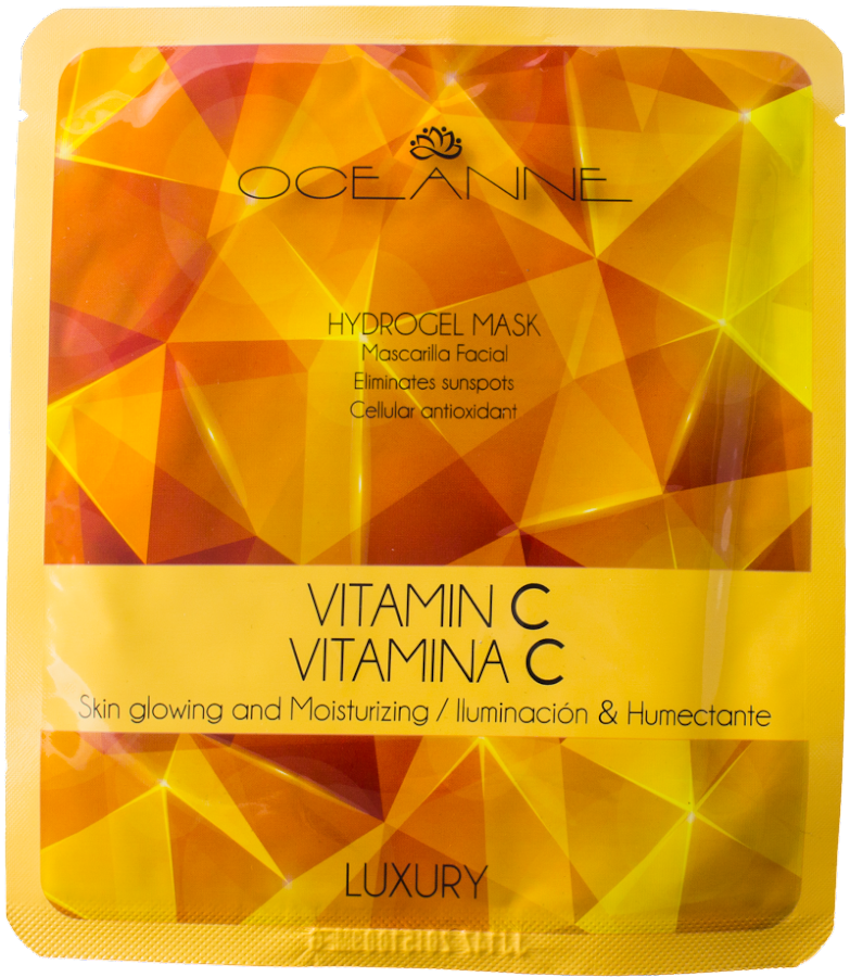 Mascarilla Oceanne Beauty Velo Hidrogel Vitamina C x1und