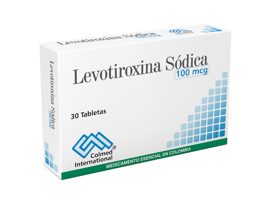 Levotiroxina 100 ug Tabletas Caja x 30 Unidades