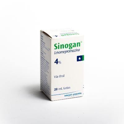 Sinogan 4% Sol. Oral Frasco x20Ml. Sanofi Levomepromazina