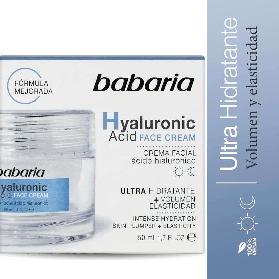 Crema Facial Babaria Hialuronico x50ml