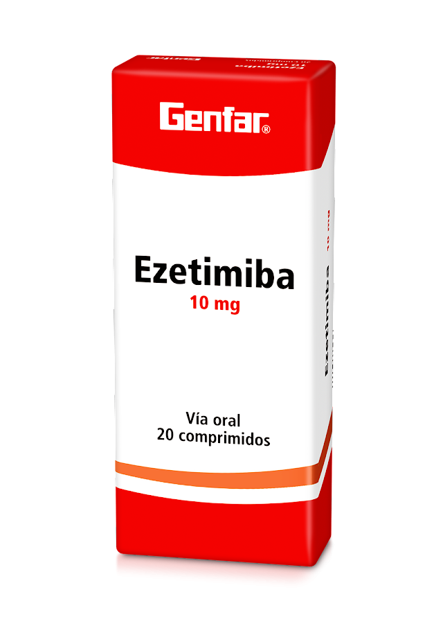 Ezetimiba 10Mg Genfar Caja x 20Tab