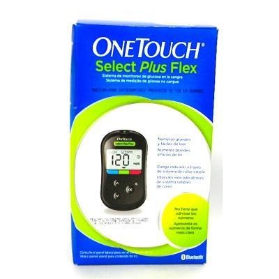 GLUCÓMETRO ONE TOUCH SELECT PLUS FLEX X1UND