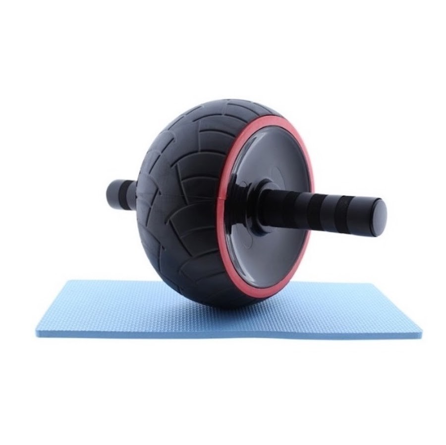 Rueda Abdominal Semi Profesional Anti-rebote con Apoyo para Rodillas