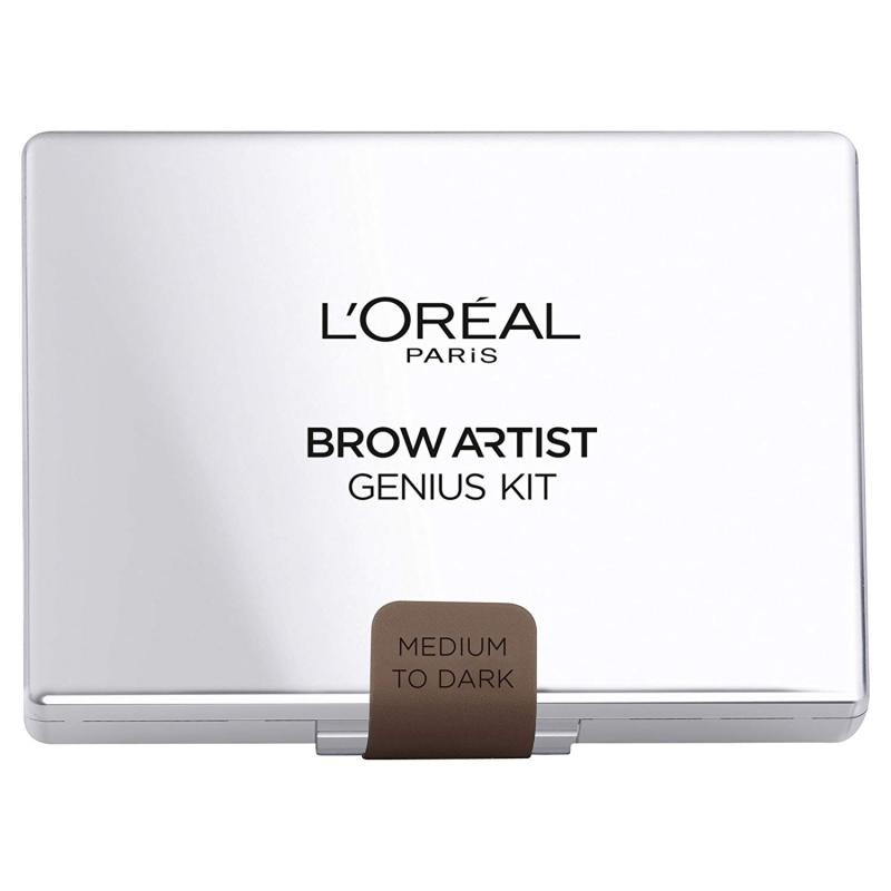 KIT PARA CEJAS LOREAL PARIS BROWARTIST GENIUSKIT NU 02 MEDIUM T 2.5 G