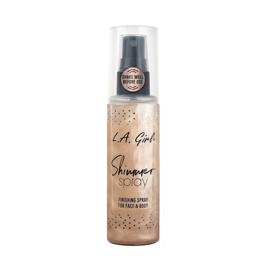 Shimmer Spray Rose Gold La Girl x 80ml