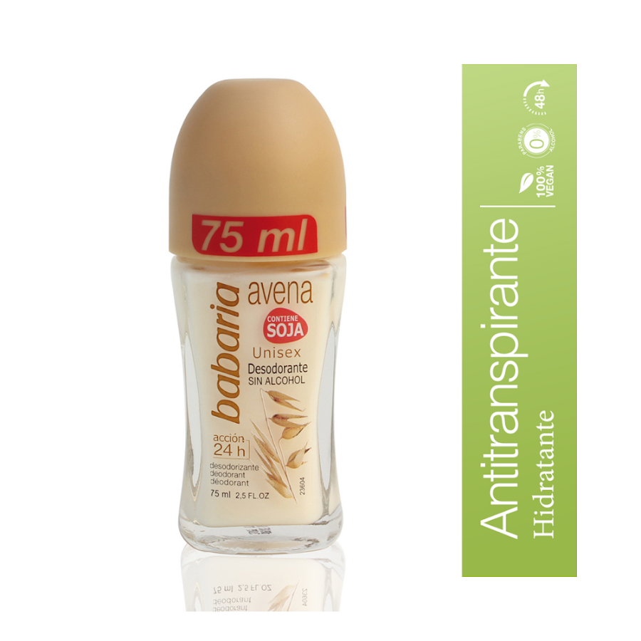 Desodorante Babaria Roll-On Avena x75ml
