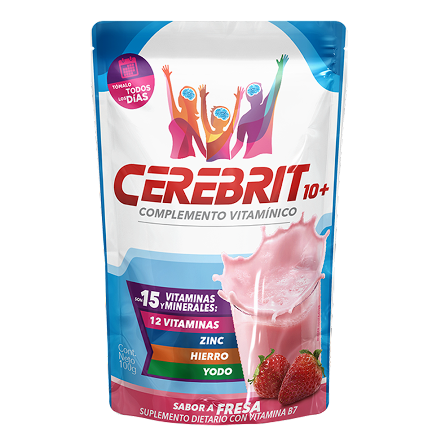 Cerebrit Fresa X 100g kola granulada