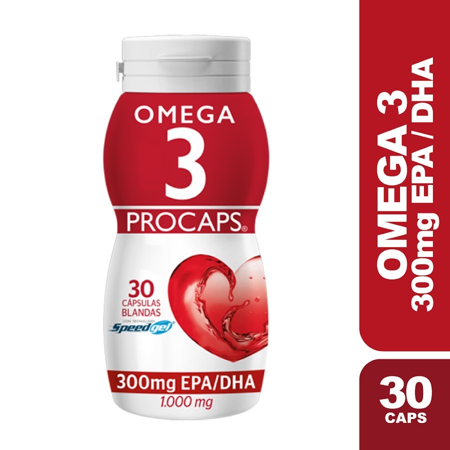 Omega 3 Frasco X 30 Capsula Procaps