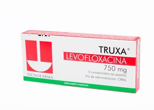 Truxa 750Mg Comprimidos Caja x5Com. Tecnofarma Levofloxacina