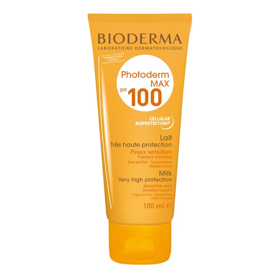 Protector Solar Bioderma Photoderm Max Sun Milk Spf100 Frasco X100Ml.