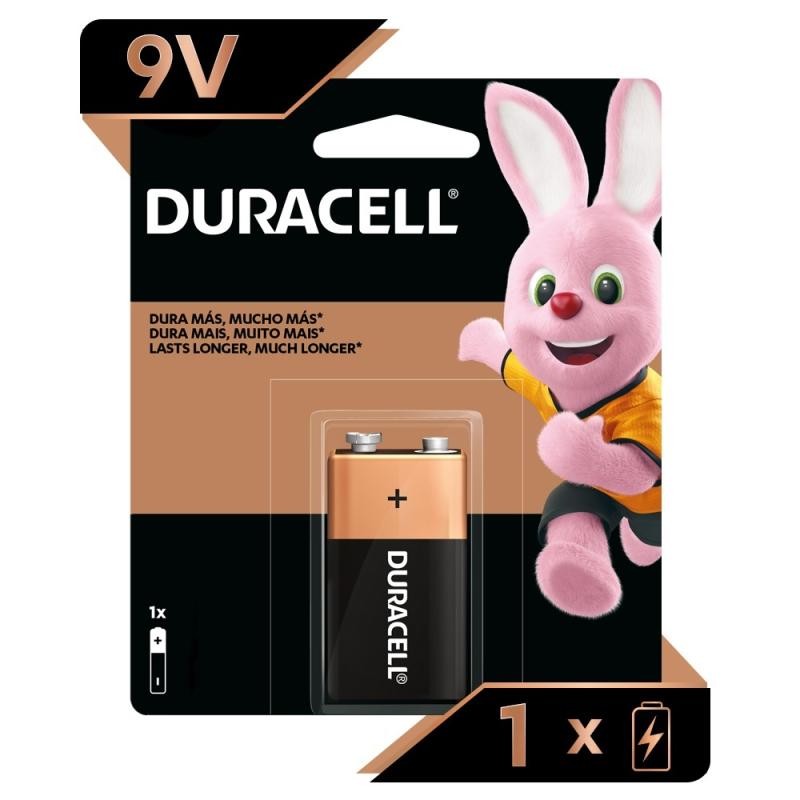Pilas Alcalinas Duracell 9V Blister x 1Und