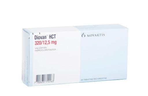 DIOVAN HCT 320/12.5MG COMPRIMIDOS CS.X28COM. NOVARTIS VALSARTÁN