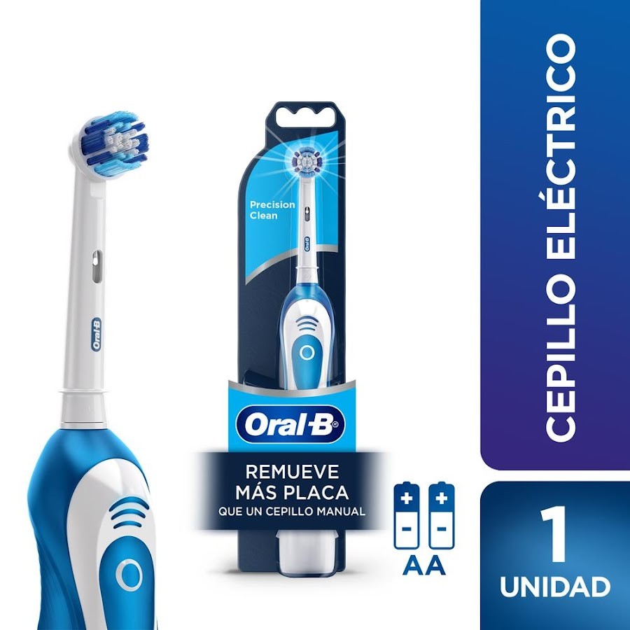 Cepillo Dental A Pilas con Cabezal Reemplazable Oral-B Pro-Salud 1 Und