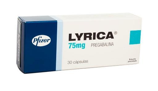 Lyrica 75Mg Cápsulas Caja X30Cap Pfizer Pregabalina