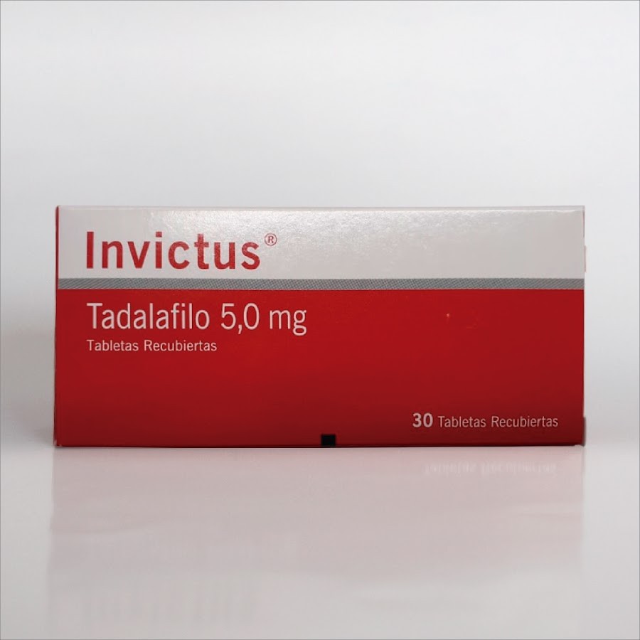 Invictus Tadalafilo 5Mg Caja x 30Tab Recubiertas