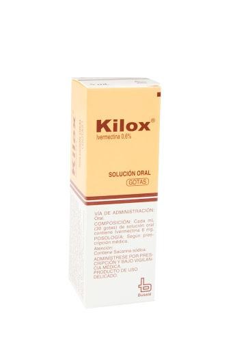Kilox 0.6% Gotas Frasco X5Ml. Bussié Ivermectina