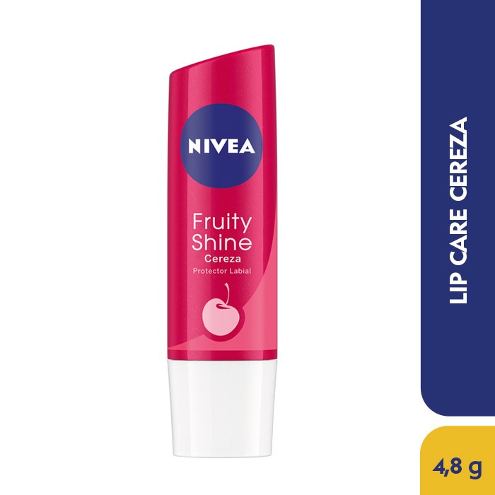 Protector labial NIVEA Fruity Shine Cerezas FPS10 x4.8g