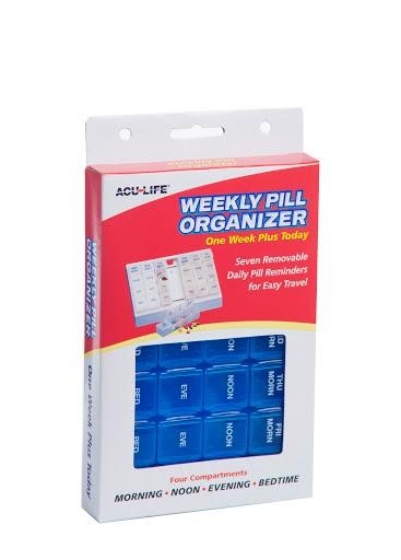 Pastillero Ac-Life Semanal Recordador Dosificado X1Und.