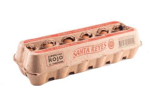 HUEVOS SANTA REYES AA ROJO X12UND